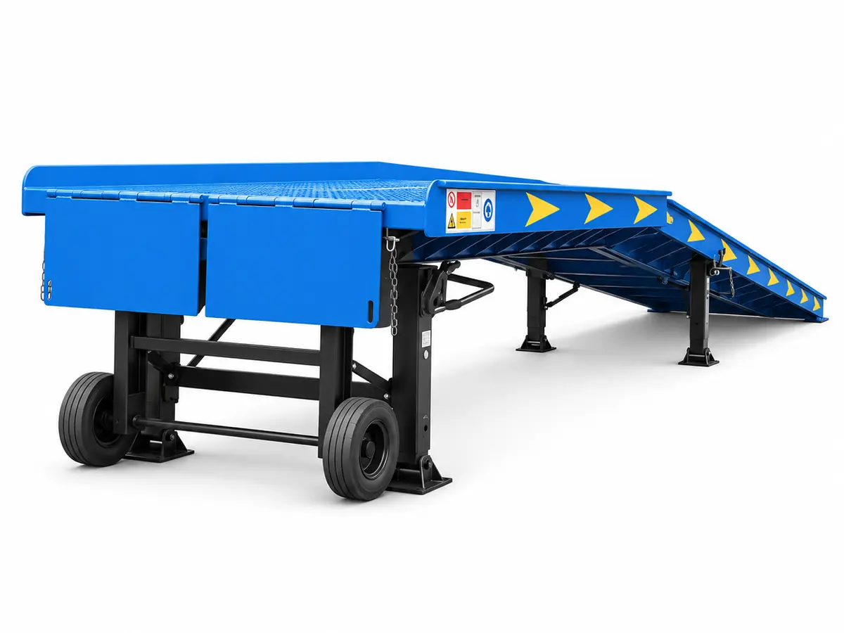 Cầu Dẫn Lên Container – Cầu Cho Xe Nâng Lên Container