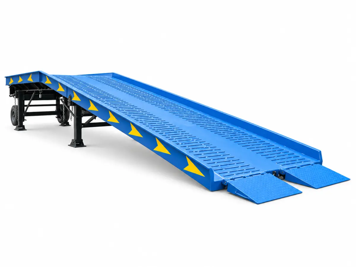 Cầu Dẫn Lên Container – Cầu Cho Xe Nâng Lên Container