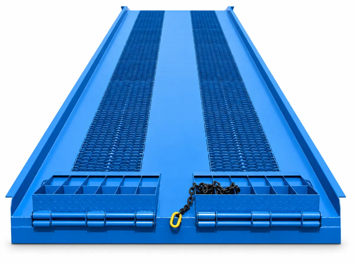 Cầu Dẫn Lên Container – Cầu Cho Xe Nâng Lên Container