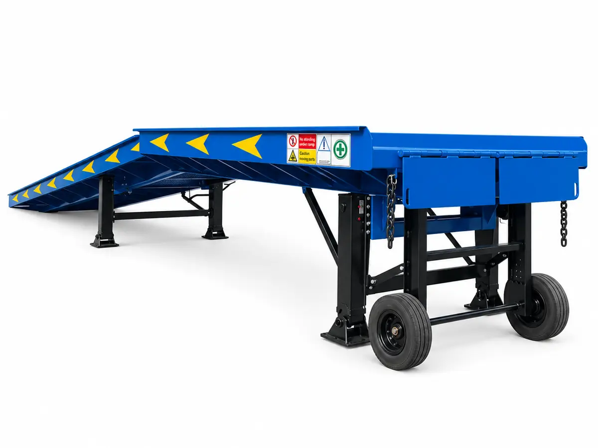 Cầu Dẫn Lên Container – Cầu Cho Xe Nâng Lên Container