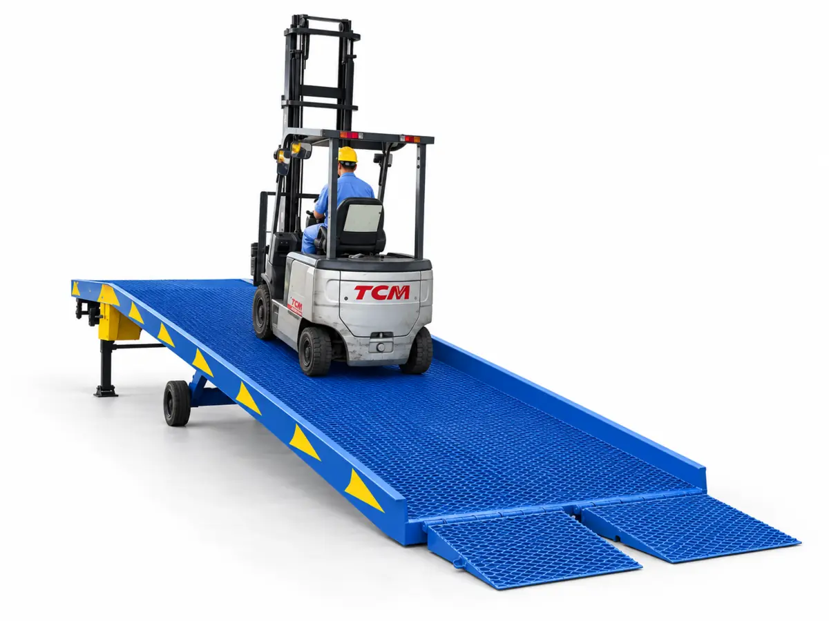 Cầu Dẫn Lên Container Thủy Lực