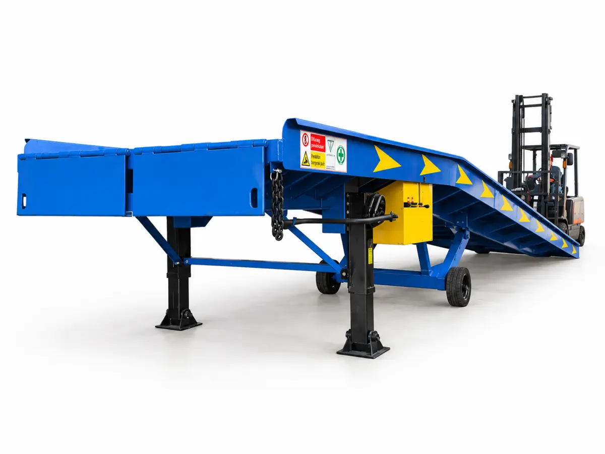 Cầu Dẫn Lên Container Thủy Lực - Ảnh 4